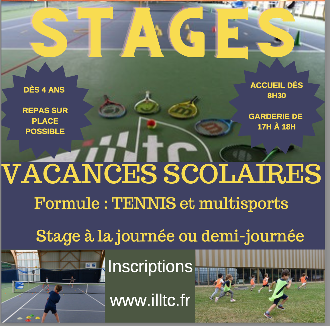 STAGES VACANCES HIVER